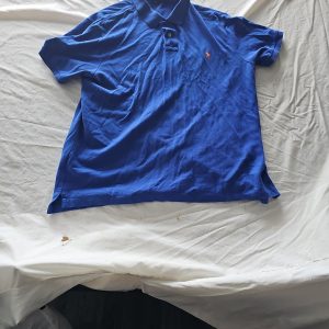 Polo Ralph Lauren Royal Blue Slim Fit Pique Polo Shirt XXL A440
