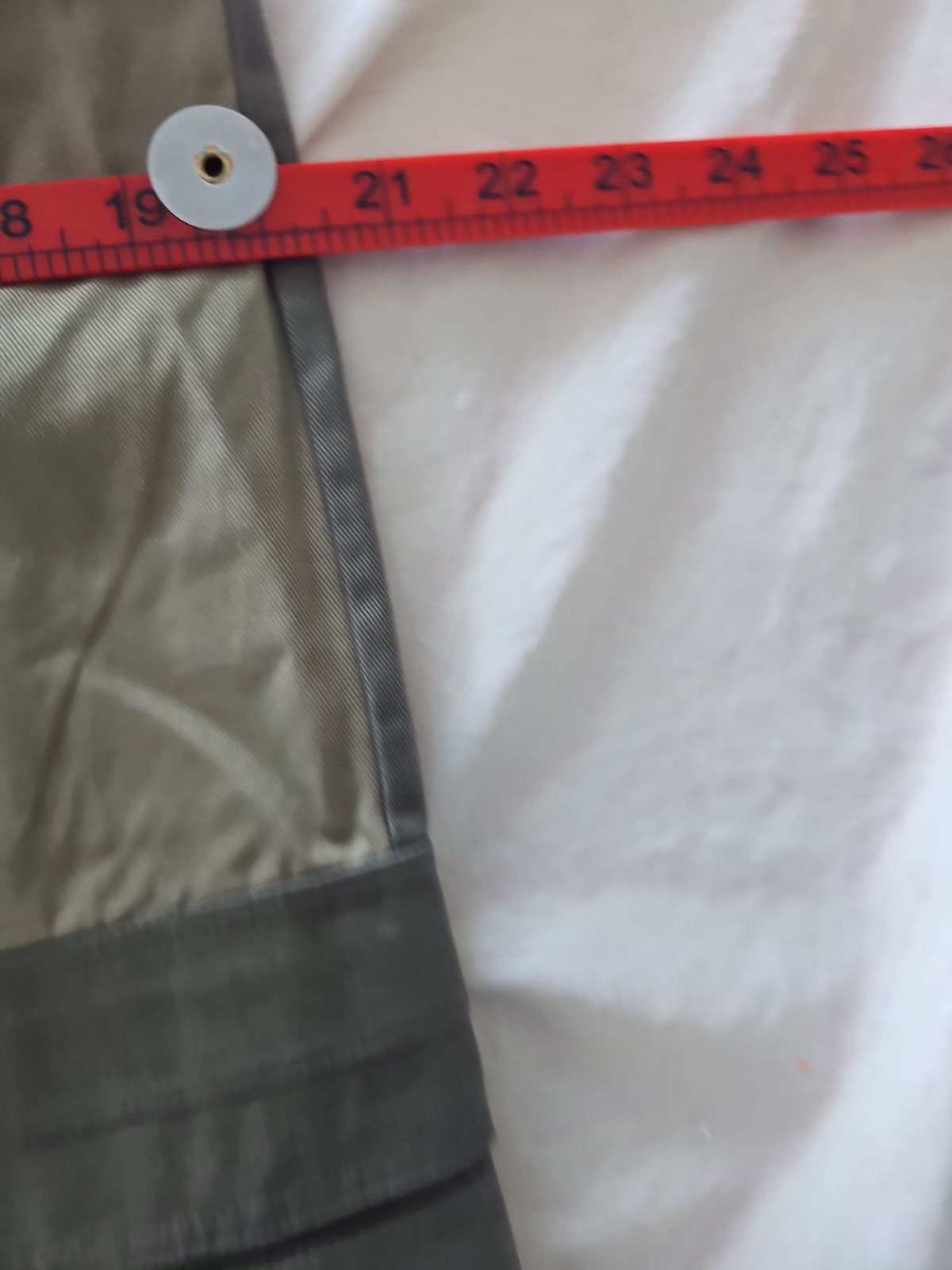 boohooMAN Tall Relaxed Multi-Tonal Khaki Cargo Trousers 238 waiste 34 leg 29 - Image 10