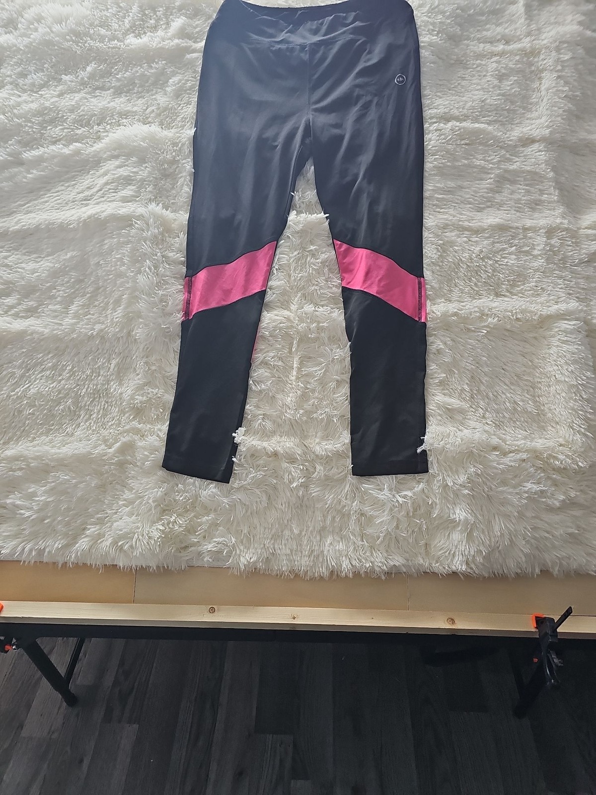 Sweaty Betty Power Leggings with Pink Contrast Panel