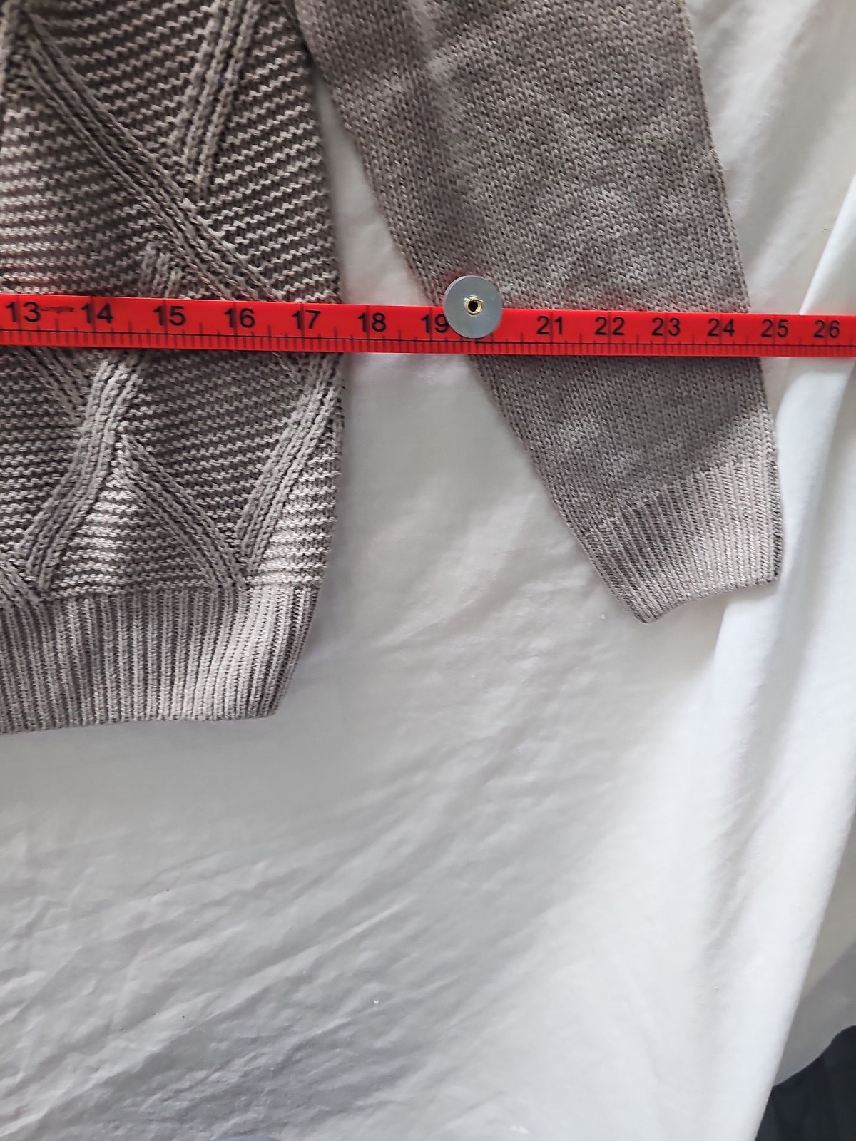 James Pringle Weavers Men's Beige Diamond Knit Jumper - Small New withTags 235 - Image 11