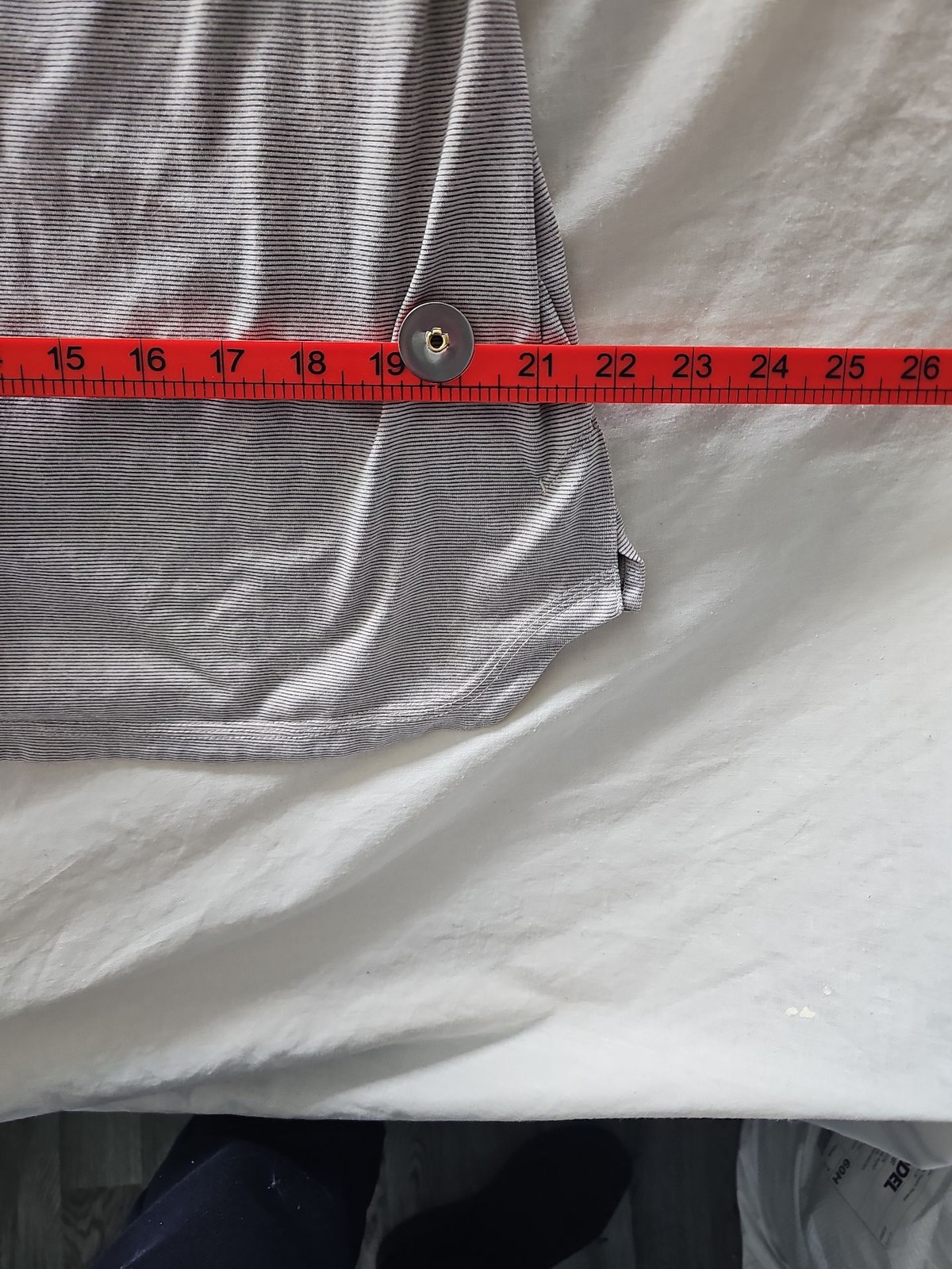 Adidas Primeblue Heathered Grey Performance T-Shirt 222 - Image 12