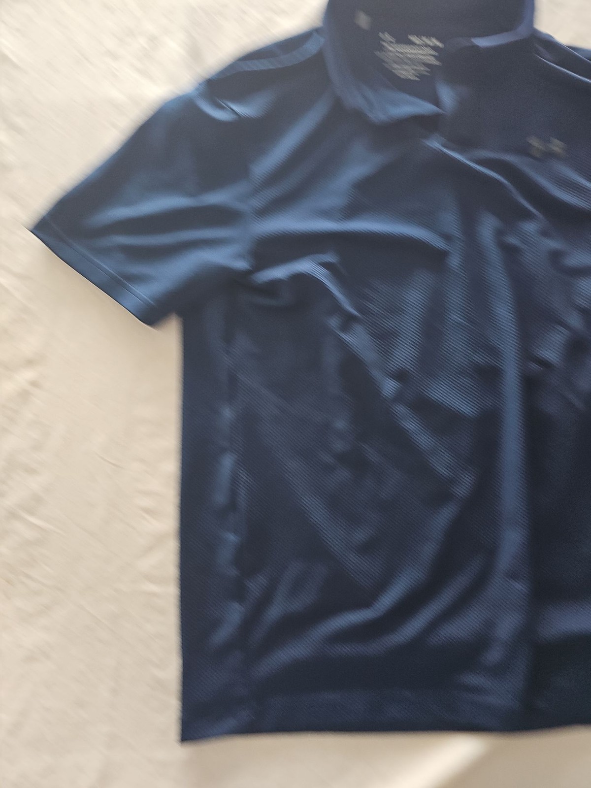 Under Armour Men's HeatGear Performance Polo - Navy Blue 224 - Image 8