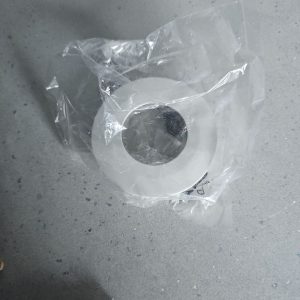Chrome Finish Circular Escutcheon Plate for Plumbing Fixtures