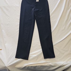 In The Style Black Cigarette Trousers with Belt Loops