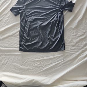 Under Armour Men's HeatGear Fitted Short Sleeve T-Shirt - Charcoal Grey