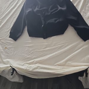 New With Tags F&F Black Bomber Jacket