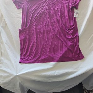 New Porte A Porte Magenta Oversized Pocket T-Shirt Dress