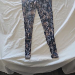 Papaya Matalan Snakeskin Print Leggings Size 10 NWT