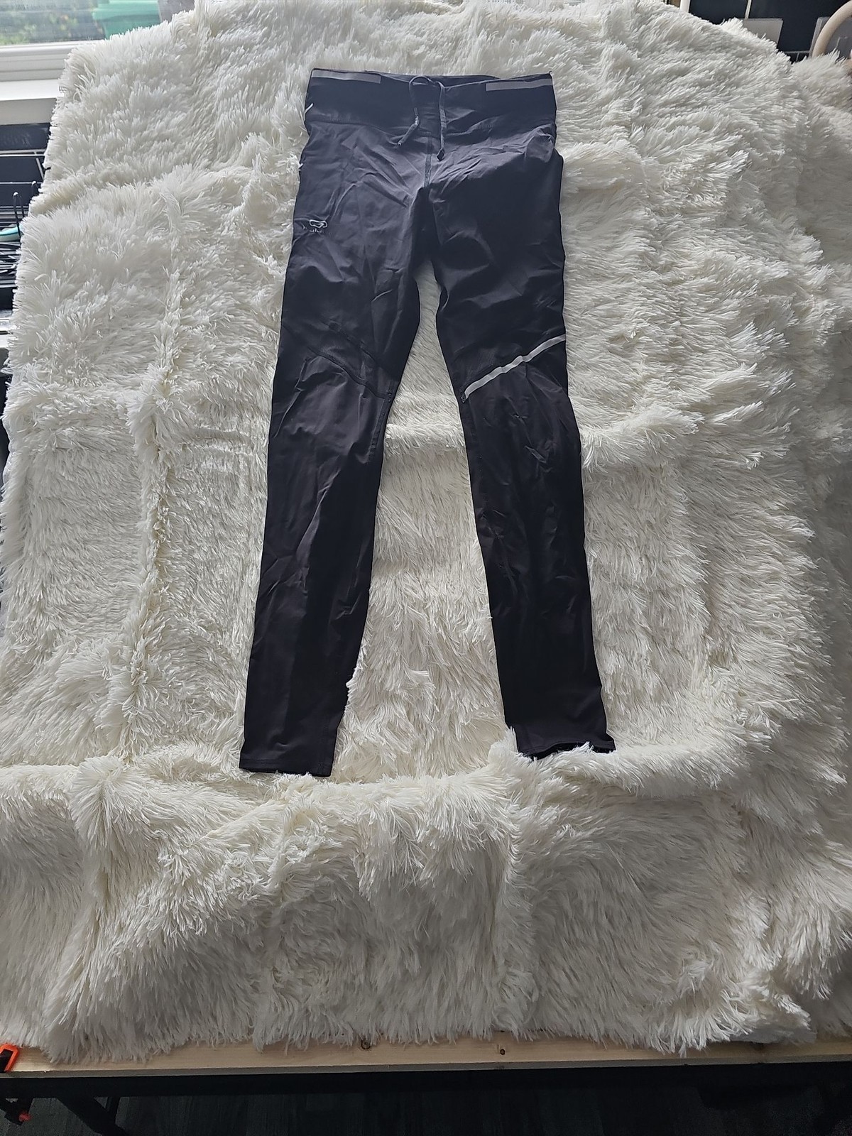Decathlon Kalenji Men's Running Tights Black