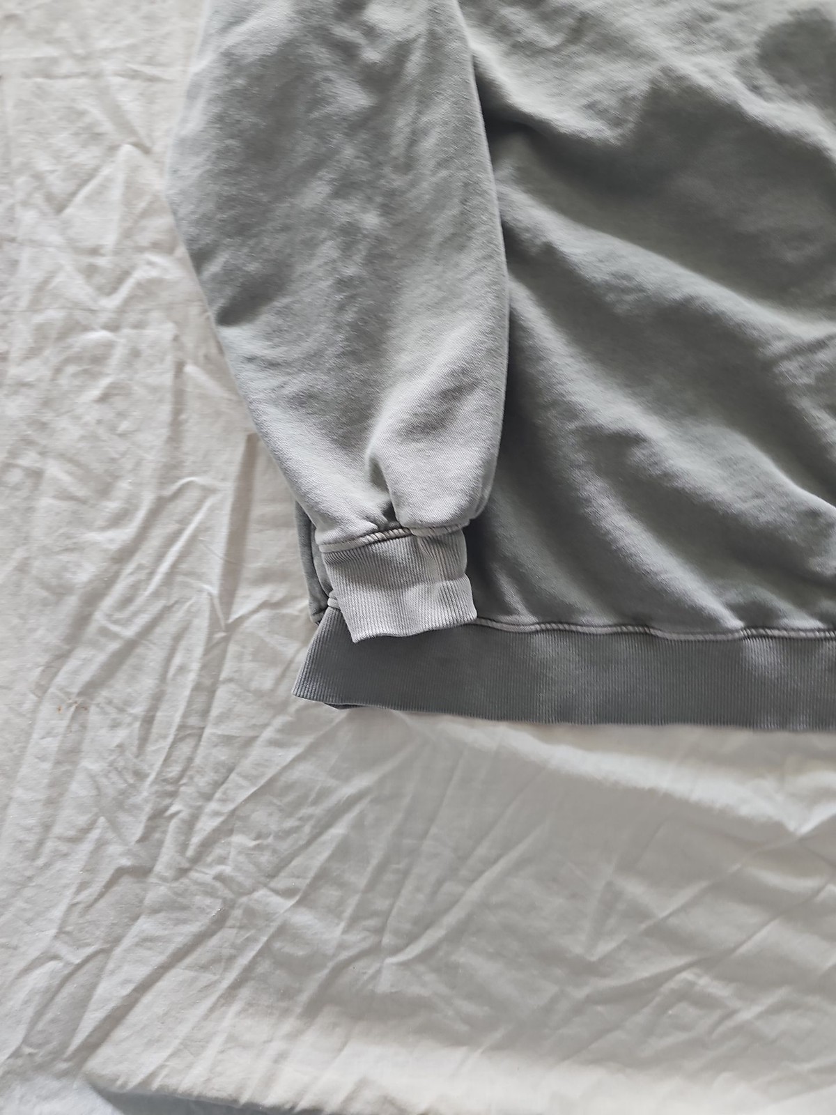 Next Vintage Wash Sage Green Crewneck Sweatshirt - Image 9
