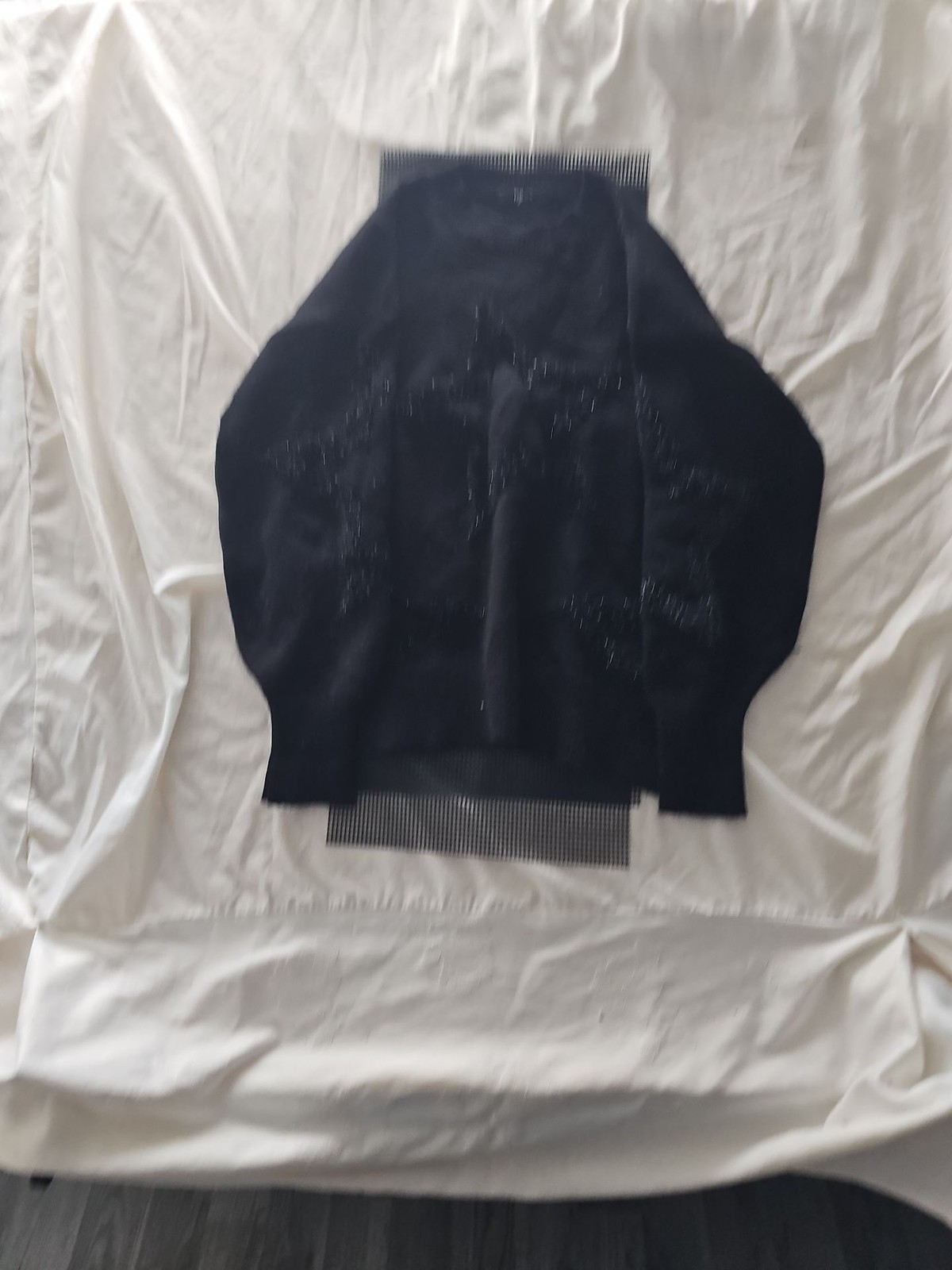 Next Black Beaded Star Knit Jumper