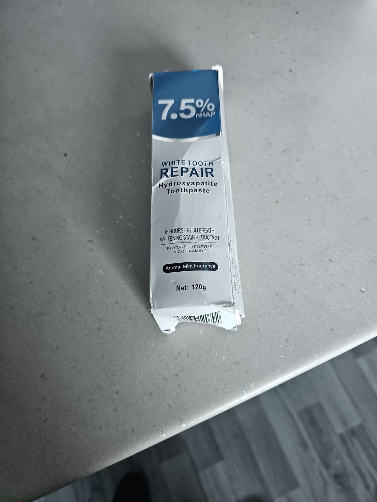 7.5% nHAP Hydroxyapatite Whitening Toothpaste - 120g