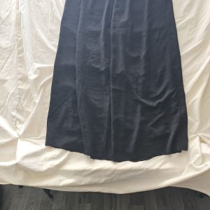Boohoo Black High Waisted Wide Leg Trousers