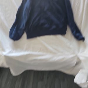 Uniqlo Navy Blue Pullover Hoodie