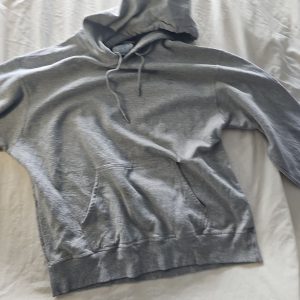 Vintage Champion Reverse Weave Hoodie in Heather Grey