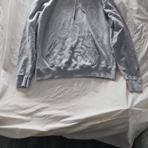 Champion Reverse Weave Grey Pullover Hoodie