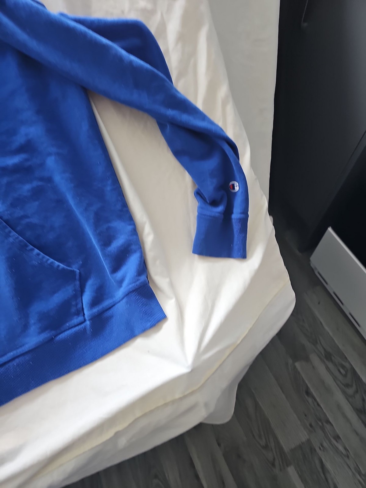 Champion Authentic Athleticwear Cobalt Blue Script Hoodie - Men's 2XL - Image 10