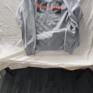 Vintage Champion Heather Grey Graphic Sweatshirt 2XL