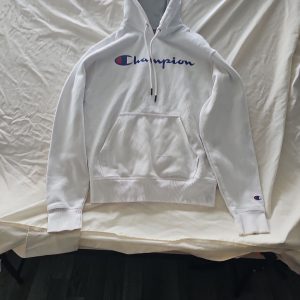 Champion Authentic Athleticwear White Logo Hoodie