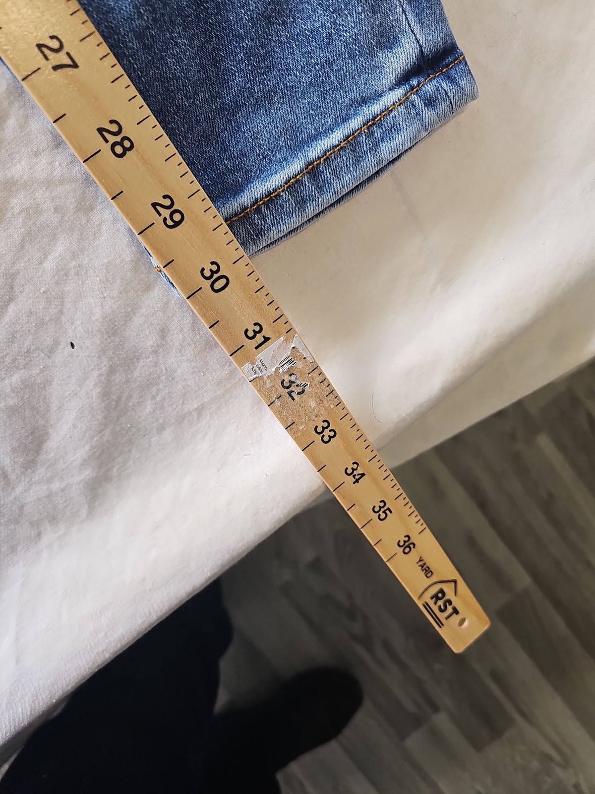 Primark Denim Co. Men's Skinny Jeans W34 L30 Mid Blue Wash 423 - Image 5