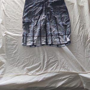 Hurley Men's Plaid Board Shorts Blue & Grey Swim Trunks