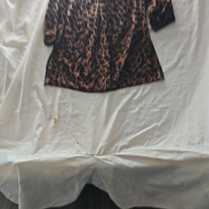 M&S Collection Leopard Print Animal Motif Blouse