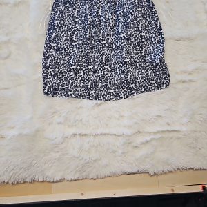 M&S Collection Navy Floral Print Mini Skirt