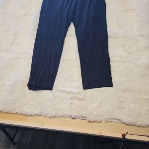 M&S Collection Women's Black Straight Leg Jersey Trousers