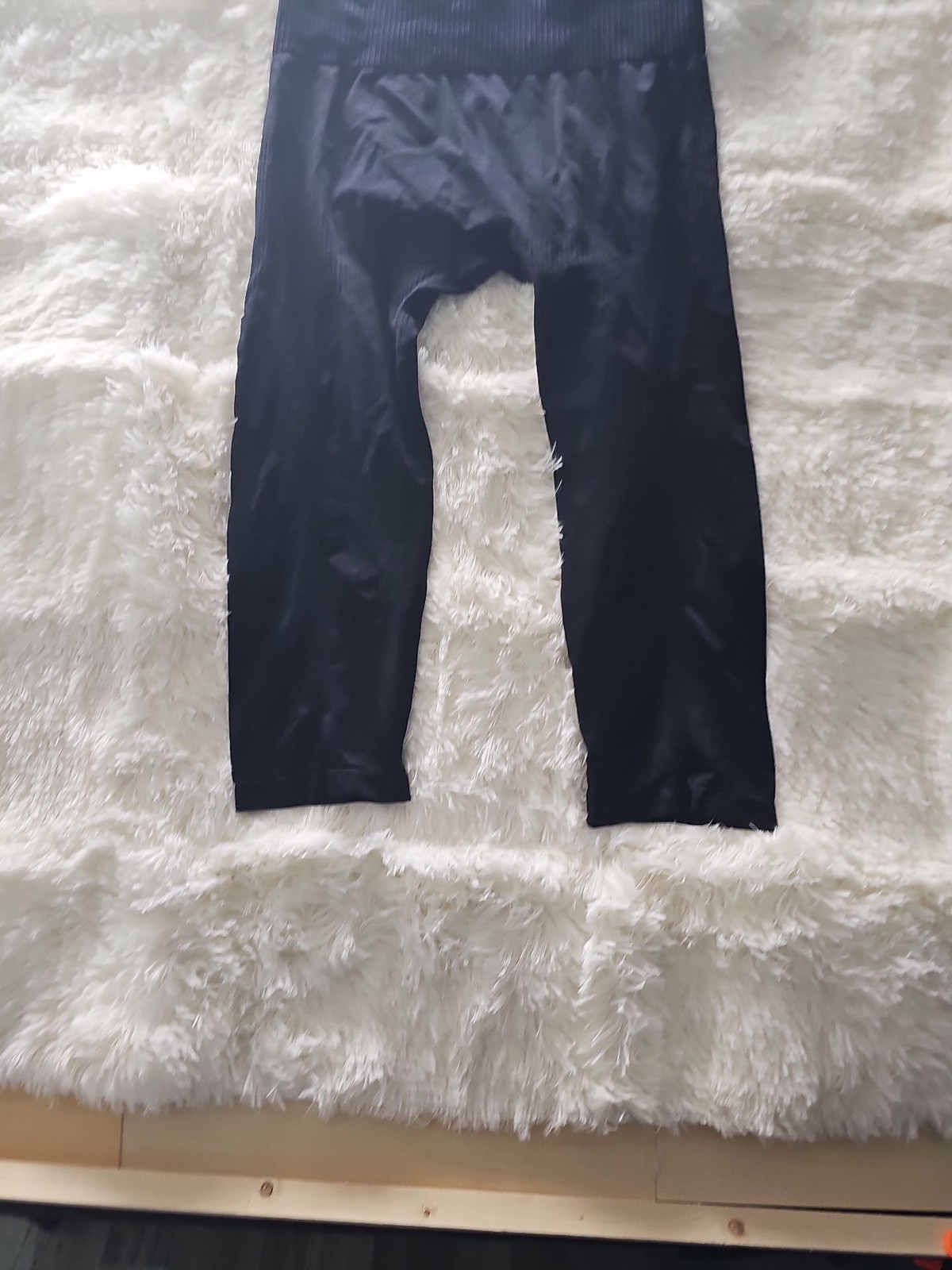 Primark Work Out Seamless Ribbed Leggings Black XL