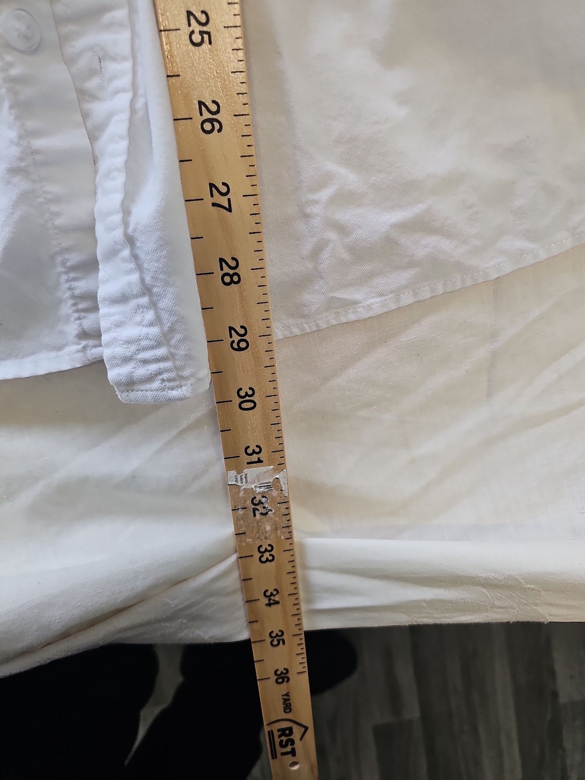 F&F Men's White Oxford Short Sleeve Shirt Size 3XL A445 - Image 6