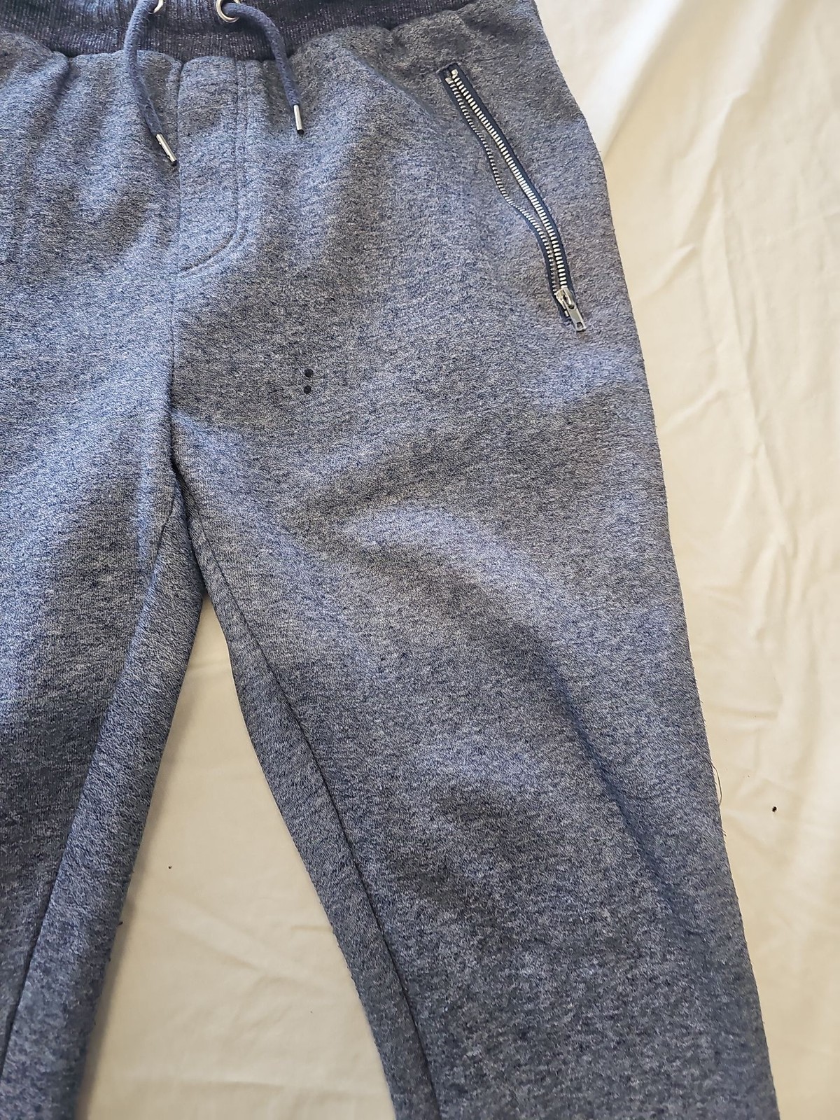 Peacocks Menswear Heather Grey Cuffed Joggers A446