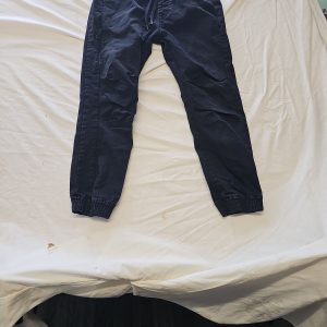 Pull&Bear Men's Black Slim Fit Jogger Trousers Size Medium  A447
