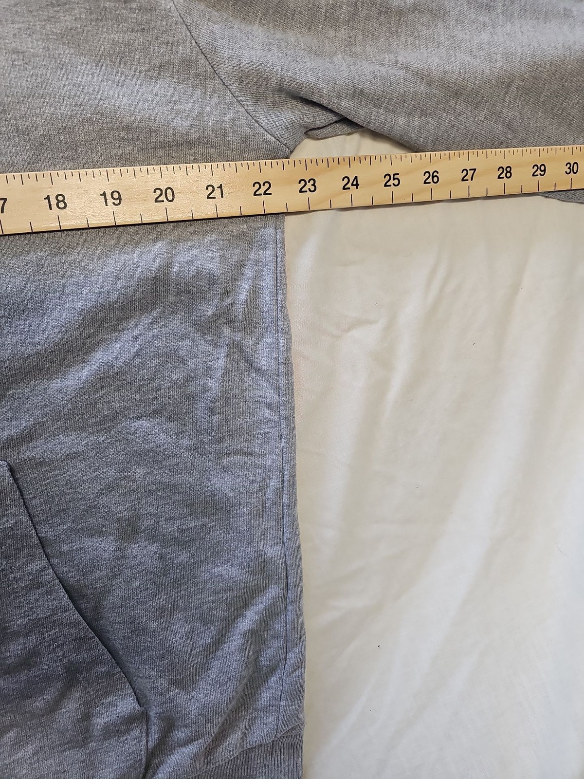 ASOS Men's Grey Marl Over-the-Head Hoodie - XL A448 - Image 6