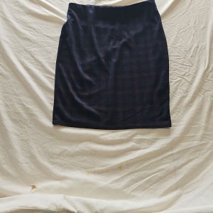 New Look Dark Plaid Mini Skirt - Size 14 B457