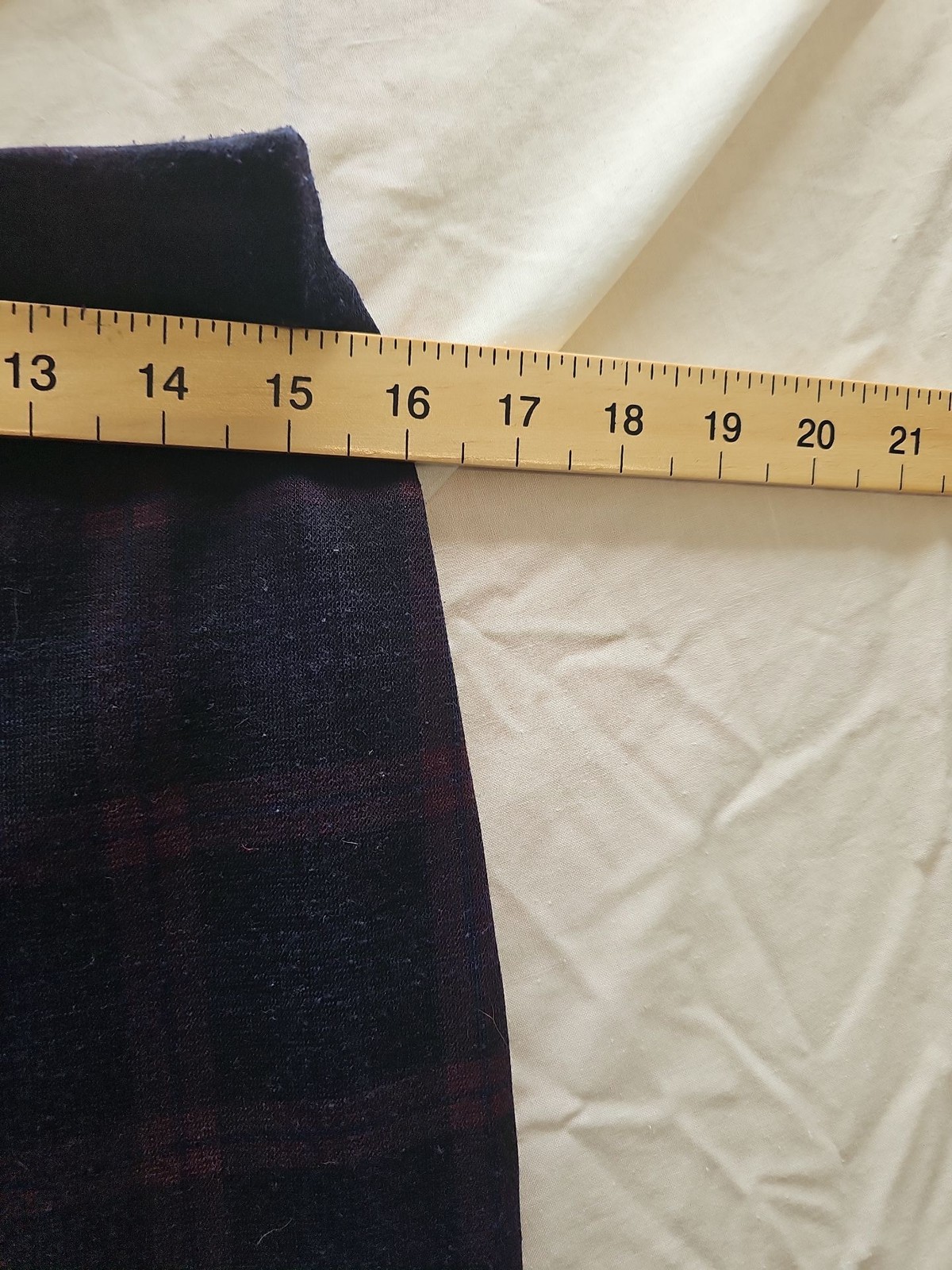 New Look Dark Plaid Mini Skirt - Size 14 B457 - Image 4