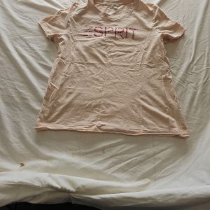 Esprit Peach Graphic Logo T-Shirt XXL B456