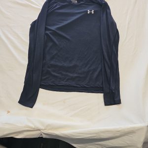 Under Armour Streaker Run Long Sleeve Tee Mens XL Black Performance Top  B468