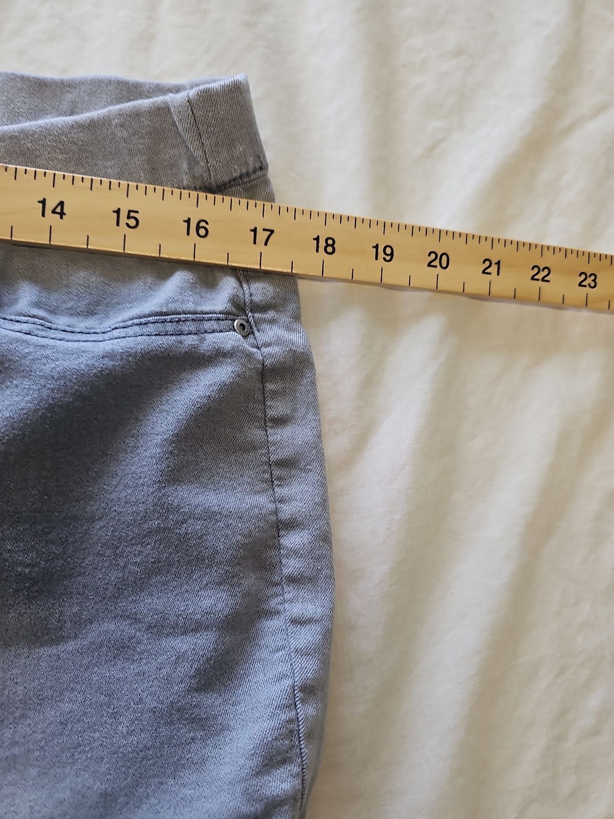 Papaya Grey Pull-On Skinny Jeggings Size 18 426 - Image 6