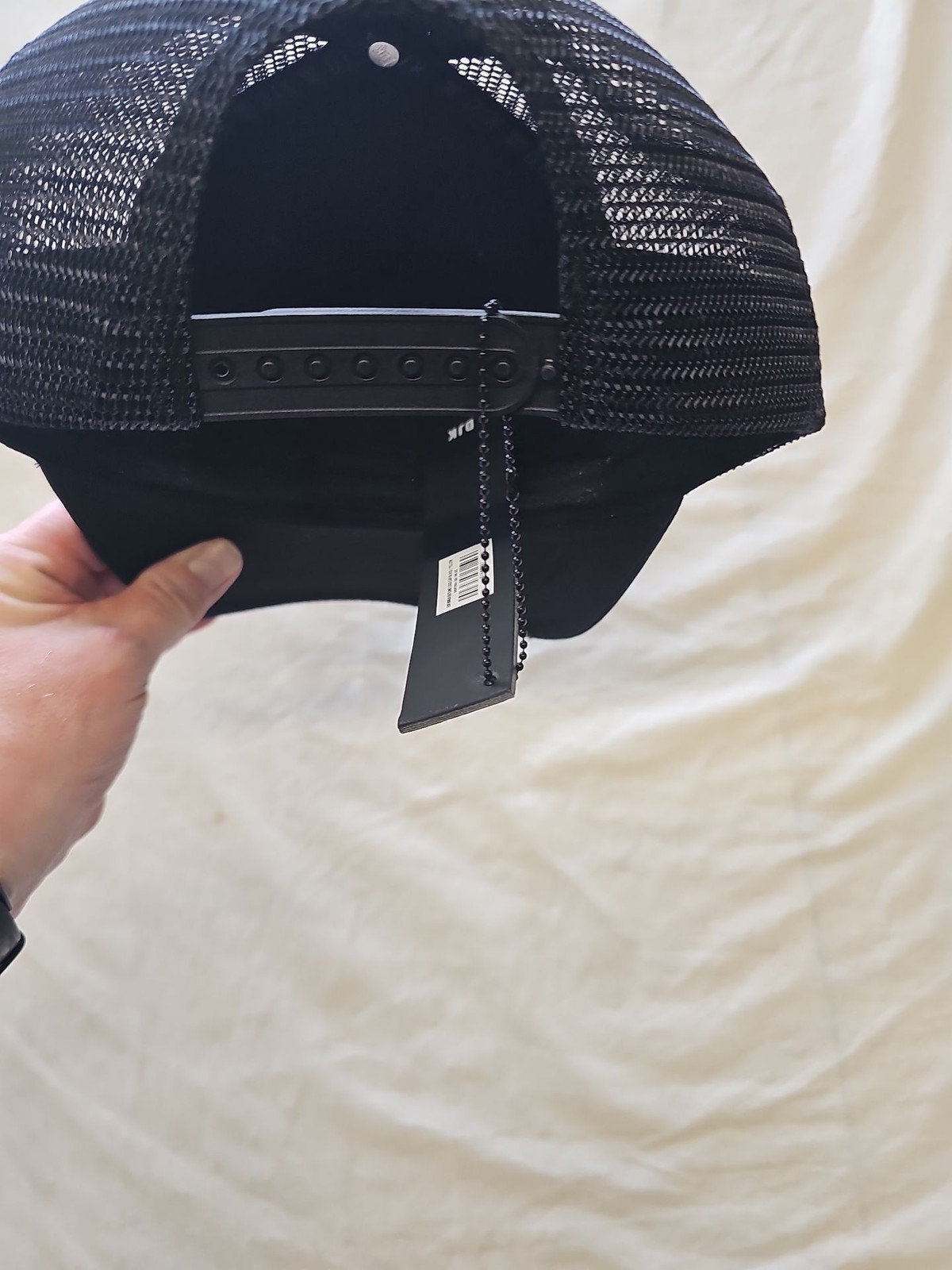 DJK International Black Mesh Trucker Cap - Image 3