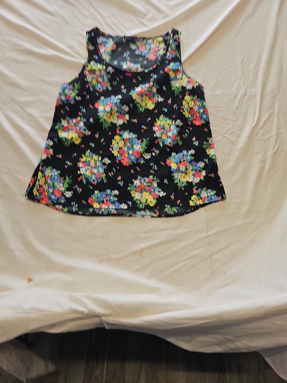 Atmosphere Floral Print Sleeveless Shell Top UK 14 B461