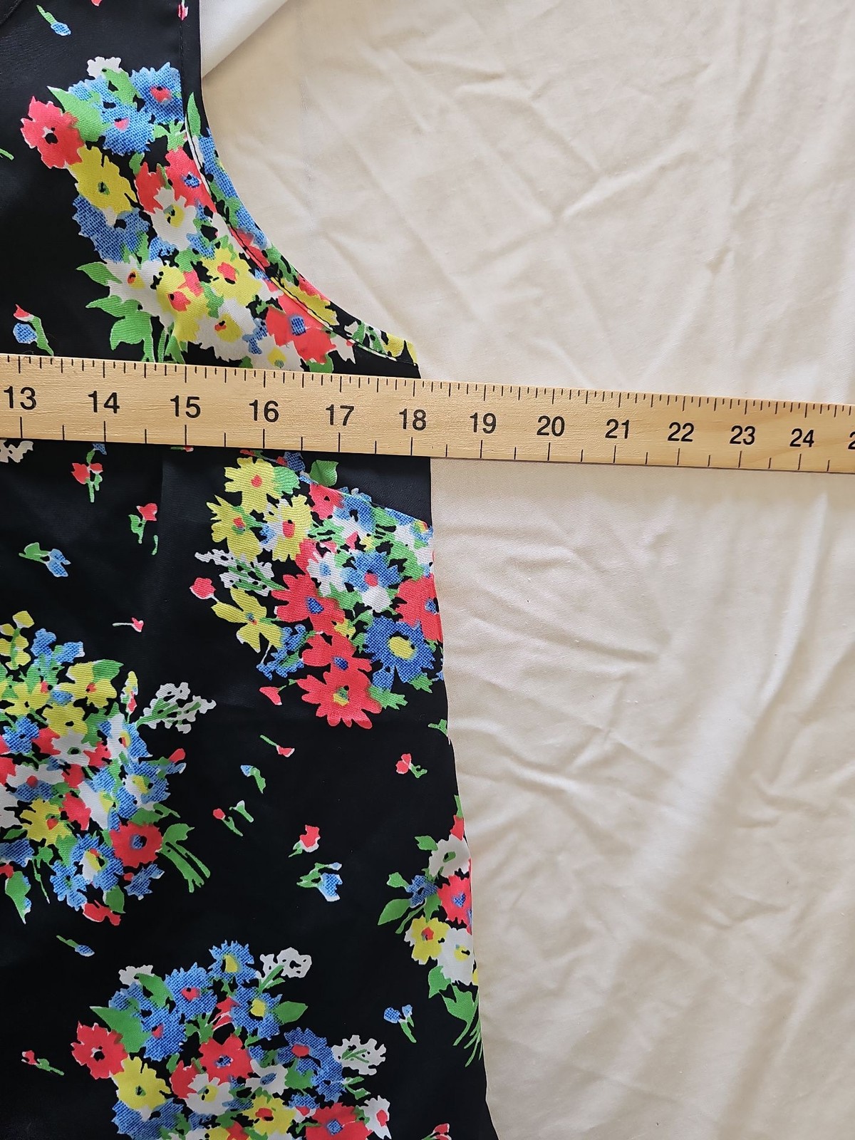 Atmosphere Floral Print Sleeveless Shell Top UK 14 B461 - Image 5