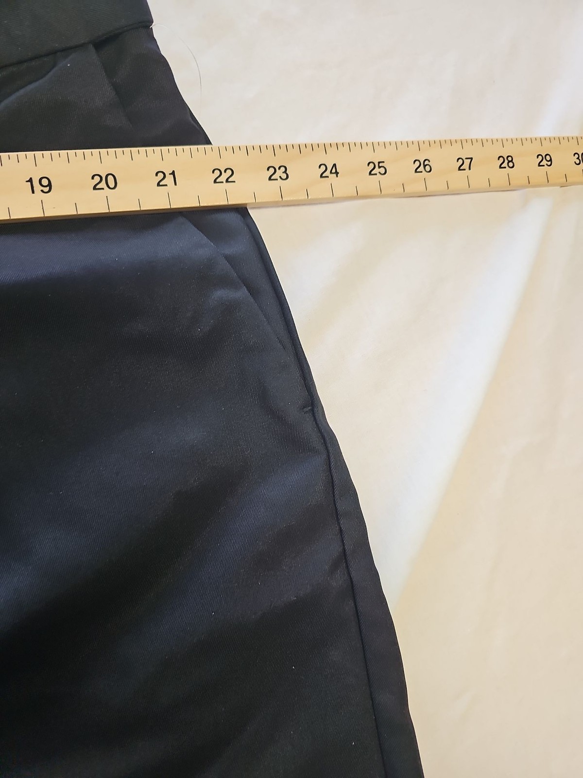 Amazon Essentials Men's Black Flat-Front Dress Trousers 40W x 32L C475 - Image 5