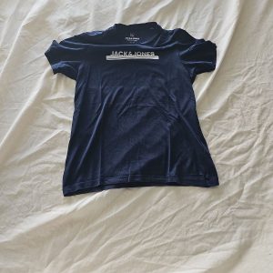 Jack & Jones Boys Navy Blue Logo T-Shirt Size 12 Years  C484