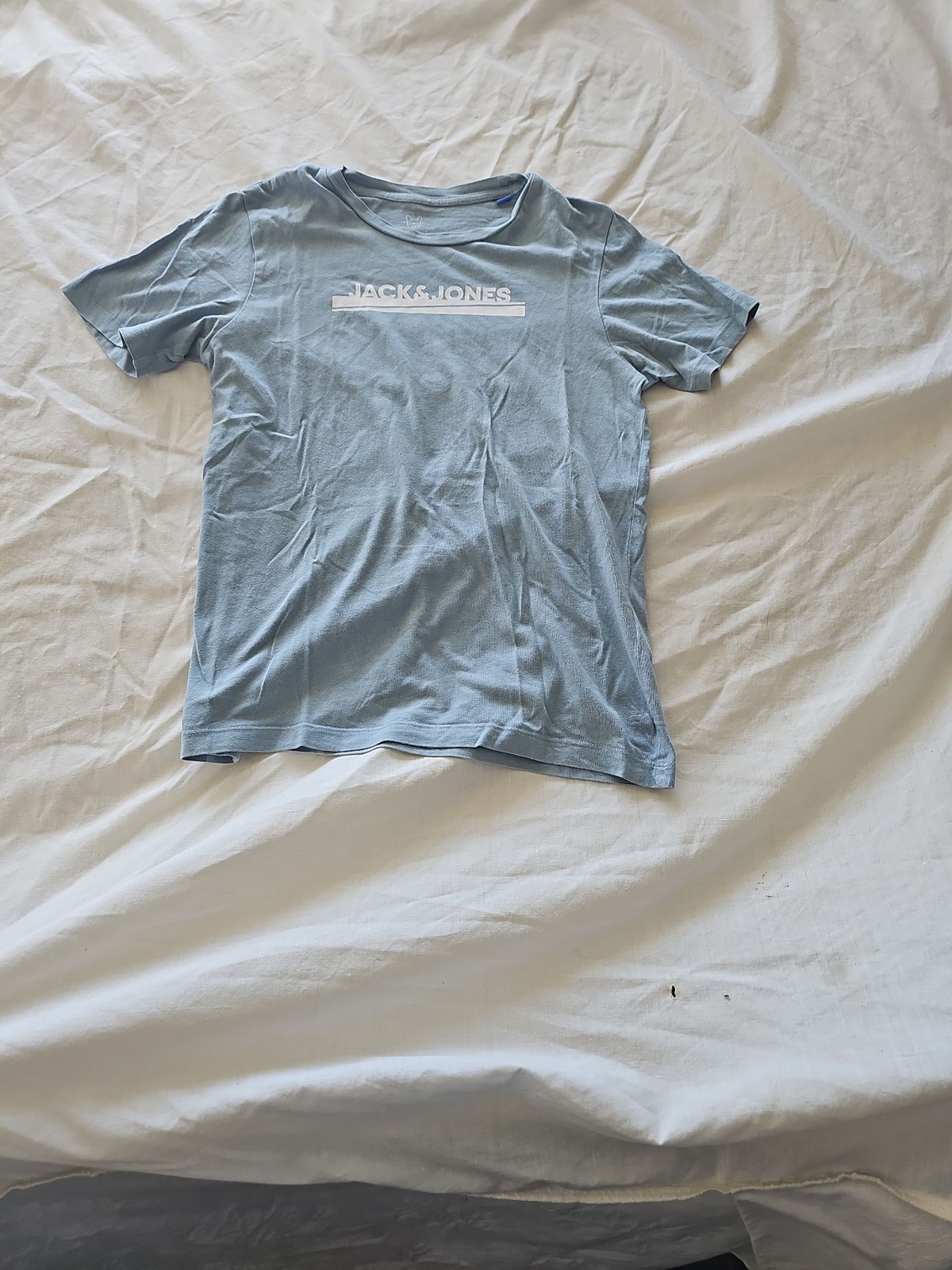Jack & Jones Junior Logo T-Shirt Blue 12Y C488