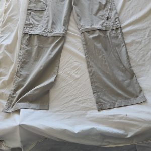 Lincoln Men's Convertible Cargo Walking Trousers Stone 40R  D489