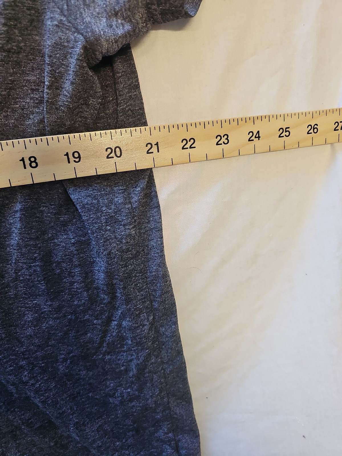 The North Face Men's Large Heather Gray Graphic Logo T-Shirt 512 - Image 7