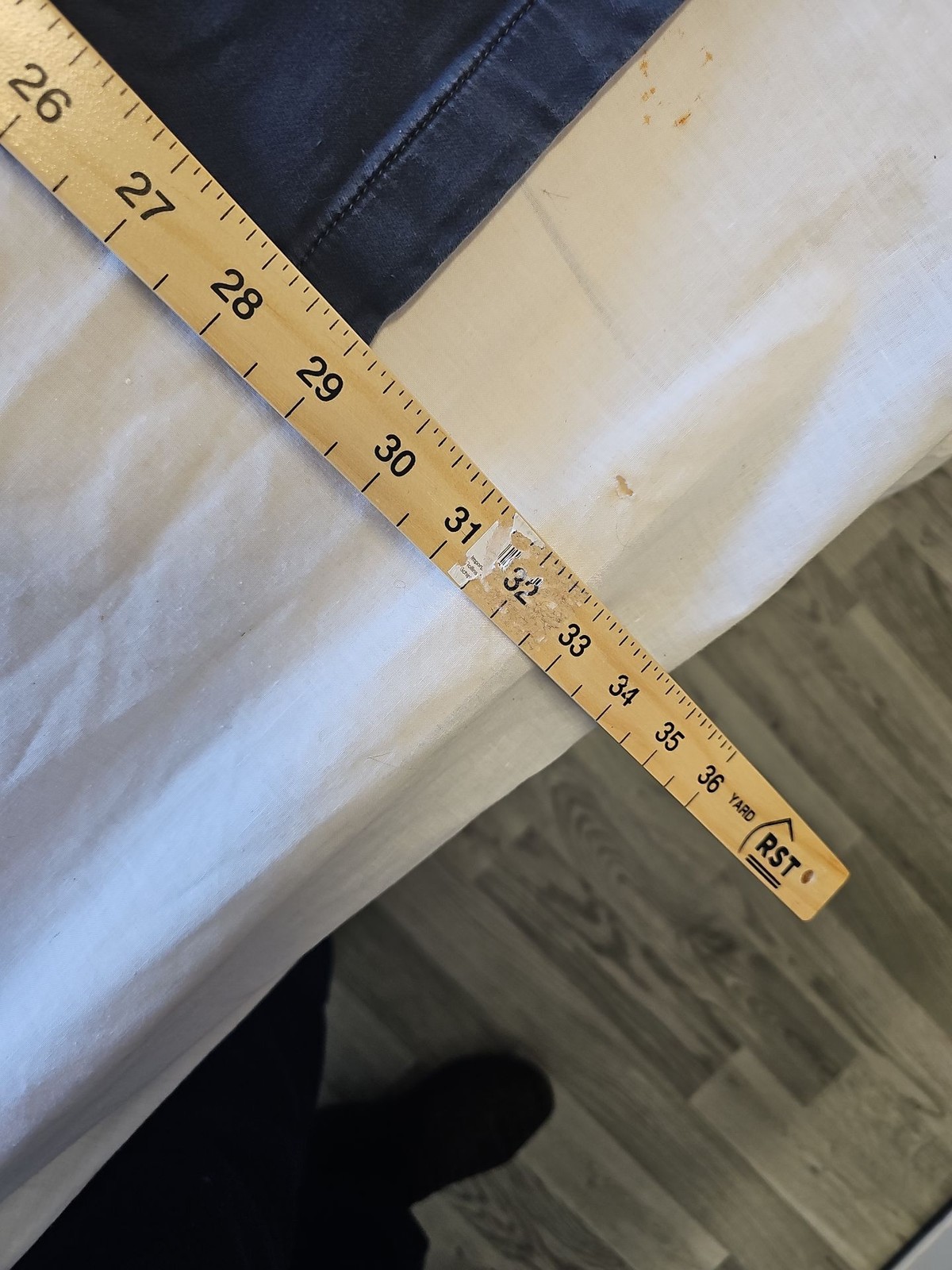 M&S Autograph Men's Slim Fit Chinos Navy Blue 38/29 D514 - Image 6