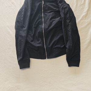 Pull&Bear Basic Black Bomber Jacket 413