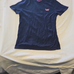 Superdry Orange Label Navy Blue Vintage Embroidered T-Shirt  D509