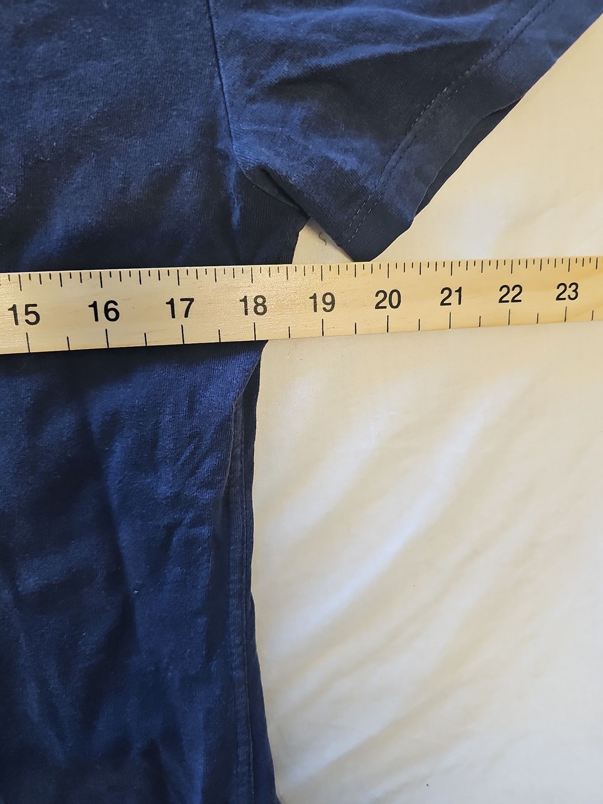 Superdry Orange Label Navy Blue Vintage Embroidered T-Shirt D509 - Image 6